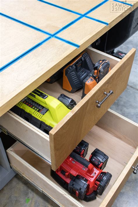 Workbench Storage Table - Sawdust 2 Stitches