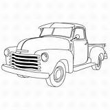 Classic Truck Coloring Pages At GetColoringscom  Free Printable sketch template