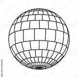 Disco Ball Coloring Pages Sketch Page sketch template