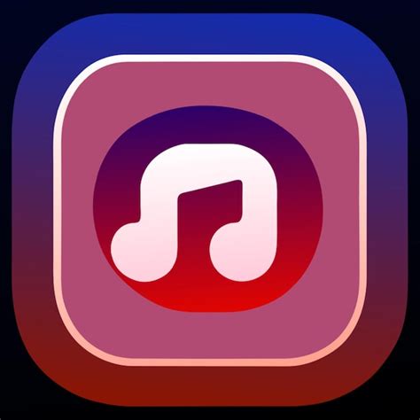 Premium Vector | Music app logo vector illustration