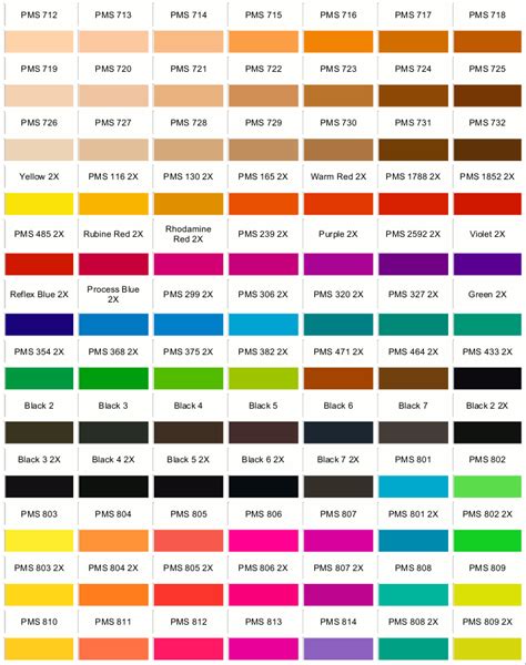 pantone color chart – USAGDN™