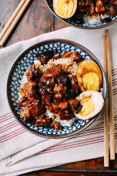 Lu Rou Fan (Taiwanese Braised Pork Rice Bowl) | Recipe Cart