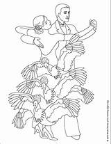 Ballroom Dancing Coloring Pages sketch template