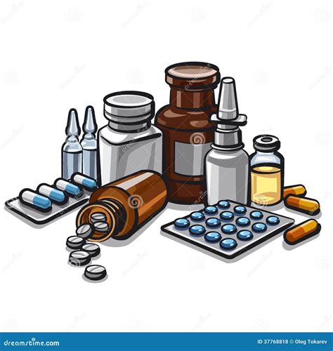 Medicines stock illustration. Illustration of capsule - 37768818