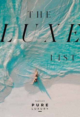 The Luxe List