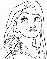 Free Printable Rapunzel Coloring Pages sketch template