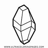 Coloring Cristal Dibujo Kristall Para Colorear Crystal Kristal  sketch template