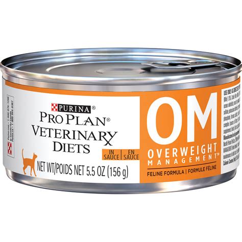 Purina Pro Plan Veterinary Diets OM Overweight Management Feline ...