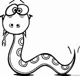 Printable Cross Eyed Water snake Coloring Pages sketch template