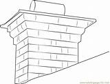 Stone chimney Coloring Page Chimney Prefabricated  Printable sketch template