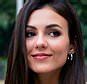 Victoria Justice is a sheer star in turquoise see-through tattoo ...