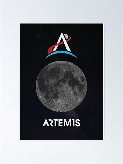 "Artemis the new official logo of nasa" Poster for Sale by Prithvish07 ...