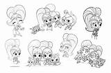Free Printable Shimmer And Shine coloring Page  Download Print Or sketch template