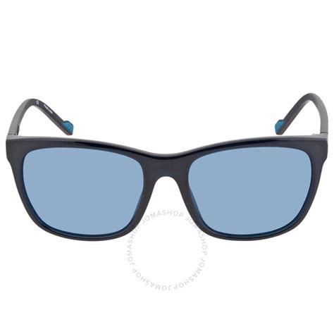 DKNY Blue Rectangular Ladies Sunglasses DK532S 430 55 886895498418 - Sunglasses - Jomashop