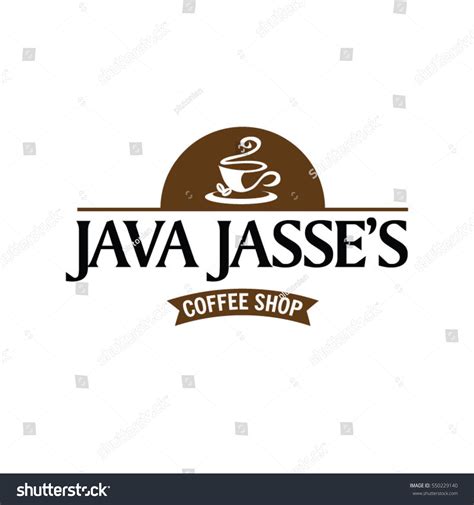 Java Coffee Shop Logo Sign Symbol Stock Vector (Royalty Free) 550229140 ...