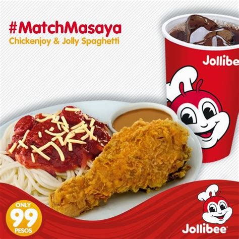 D.I.G.G.DAVAO: Jollibee - Chickenjoy & Spaghetti Meal for only P99