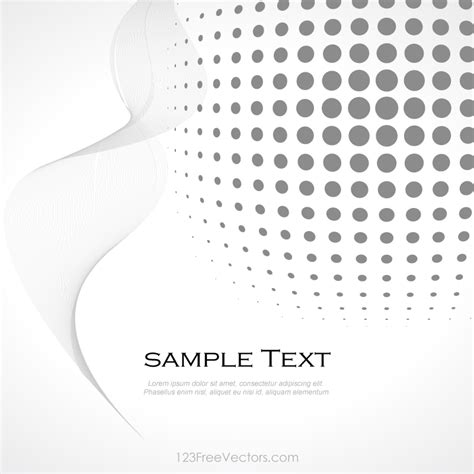 Abstract Gray Halftone Background Vector by 123freevectors on DeviantArt