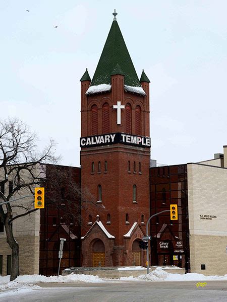 Historic Sites of Manitoba: First Baptist Church / Calvary Temple (400 Hargrave Street, Winnipeg)