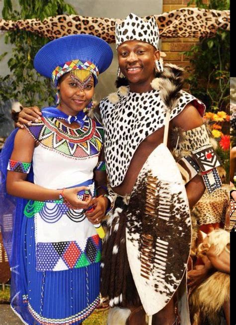 Modern Zulu Bride And Groom. | African clothing, African attire ...