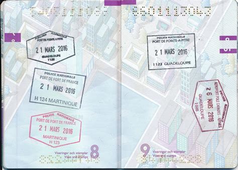 Is it common for border guards to disregard available passport space like in this image ...