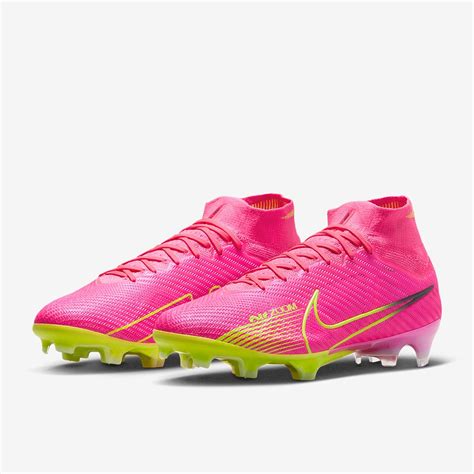 Nike Air Zoom Mercurial Superfly IX Elite FG Luminous - Pink Blast ...