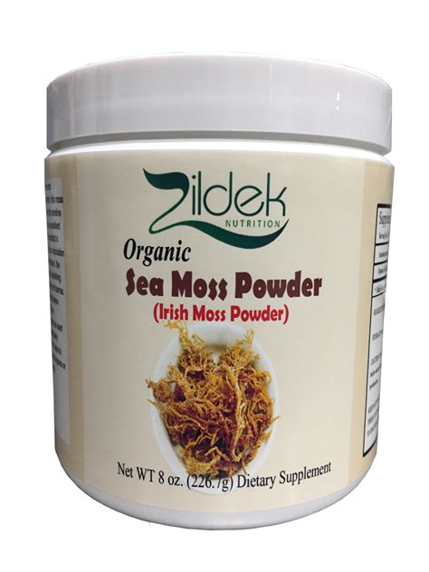 Irish Moss (Sea Moss) Powder | Zildek Nutrition