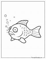 20 Goldfish Coloring Pages Free PDF Printables sketch template