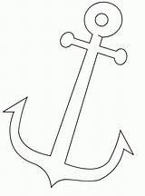 Anchor Coloring Pages Printable sketch template