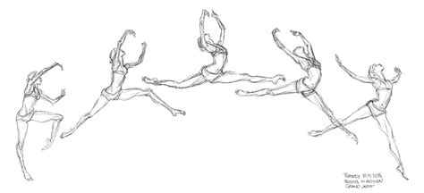 Grand Jete' - Scott Eaton's Bodies in Motion | Dancing drawings, Body ...