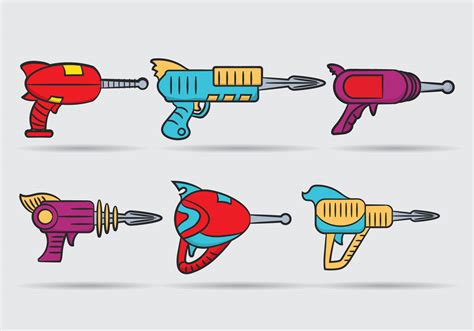 Laser Gun Vector - Download Free Vector Art, Stock Graphics & Images