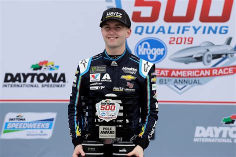 Reigning NASCAR Rookie of the Year William Byron on the pole for Daytona 500 - Sports Spectrum