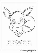 Eevee Pokemon Coloring Pages  coloring pages sketch template