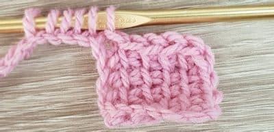 How To Crochet Entrelac Stitch With Video Tutorial - Visual Sense Crafts