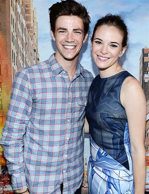 Danielle Panabaker and Grant Gustin attend Buzzfeed’s The Flash Bash, 25 July 2014 | The flash ...