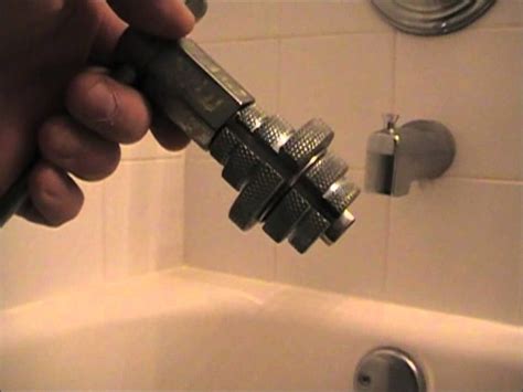 Broken Tub Drain Removal Solution - YouTube