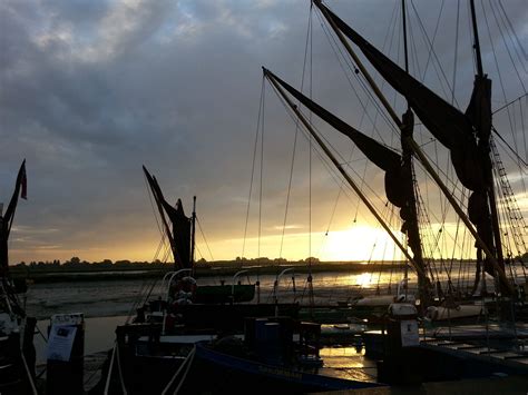 #Maldon Hythe Quay at Sunrise (posted by Maldon-town.com) | Maldon ...