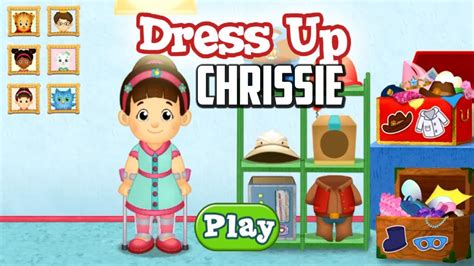 Daniel Tiger's Neighborhood Games - Dress Up (Chrissie) - YouTube