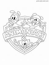 Animaniacs coloring Pages  Print And Colorcom sketch template