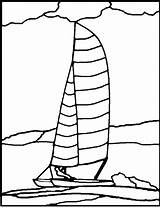 Catamaran Coloring Pages sketch template