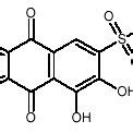 Molecular structure of Alizarin Red-S dye. | Download Scientific Diagram