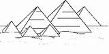 Printable Pyramid Coloring Page  Word Searches sketch template