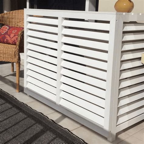 AC Cover - Wood Plastic Composite Screen | Aus Air Conditioners