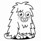 Funny Monster Coloring Pages At GetColoringscom  Free Printable sketch template