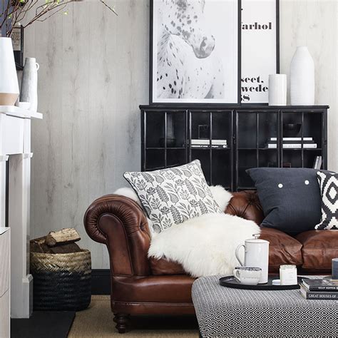 Living Room Ideas To Match Brown Leather Sofa | Bryont Blog