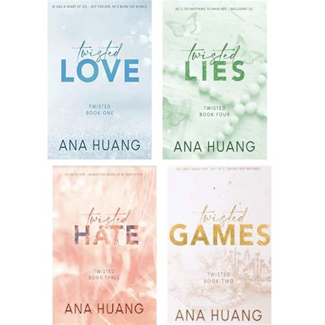 Twisted Series - Love - Hate - Lies - Games - Ana Huang - Decipher Book Store