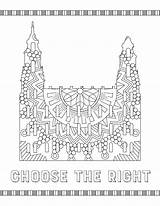 Free Printable Lds Temple Coloring Pages sketch template