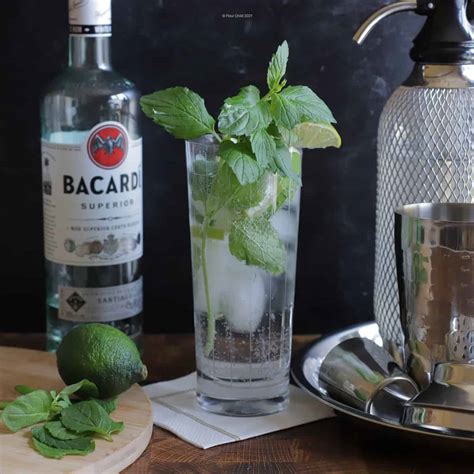 Classic Mojito Cocktail Recipe with Simple Syrup - Flour Child