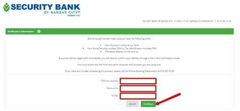 Security Bank of Kansas City Online Banking Login - CC Bank