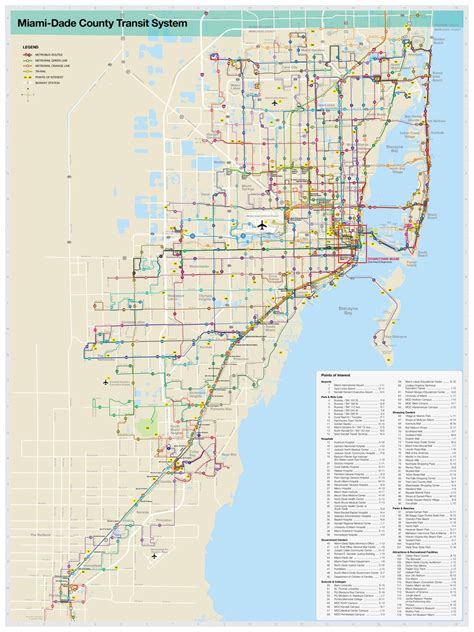 Information about "Miami Dade Transit System Map.jpg" on metrobus - Miami - LocalWiki
