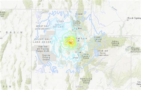 M5.7 earthquake shakes Utah on March 18, 2020 - Largest earthquake ...